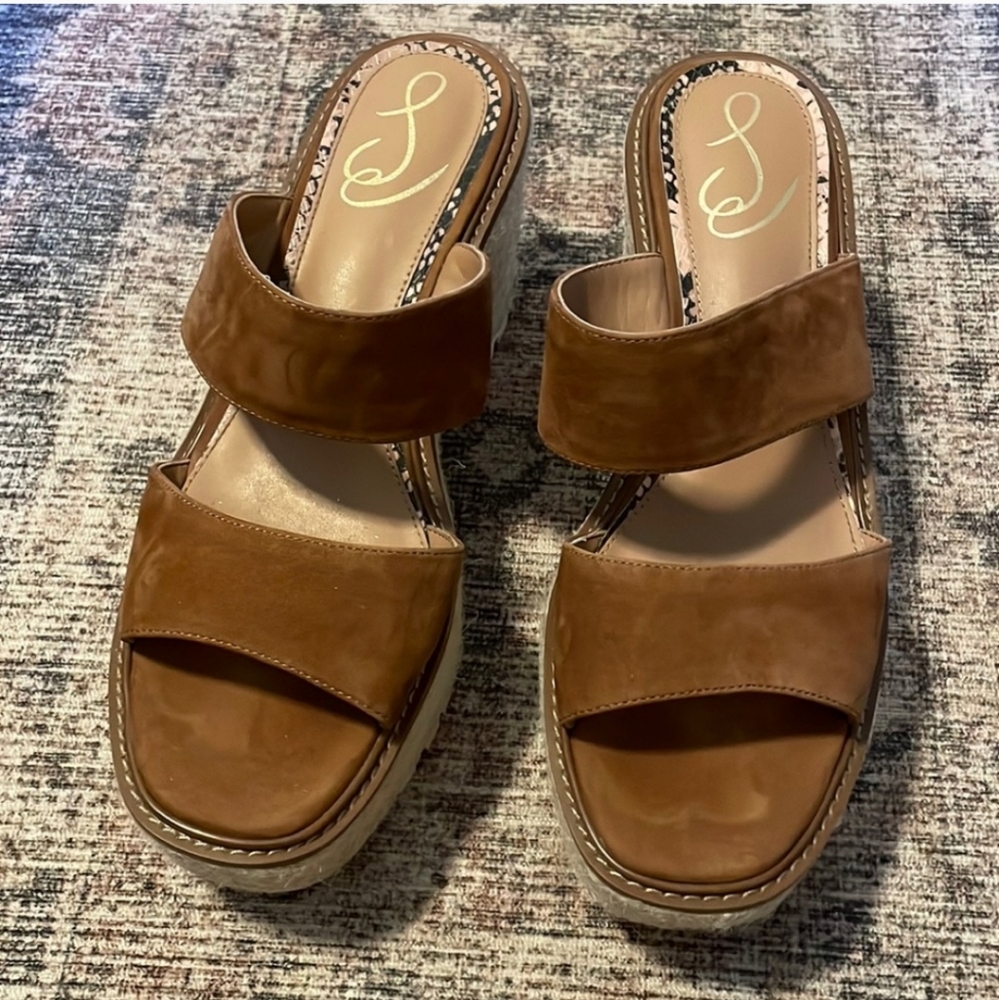 Sam Edelman wedge sandals for women 9.5